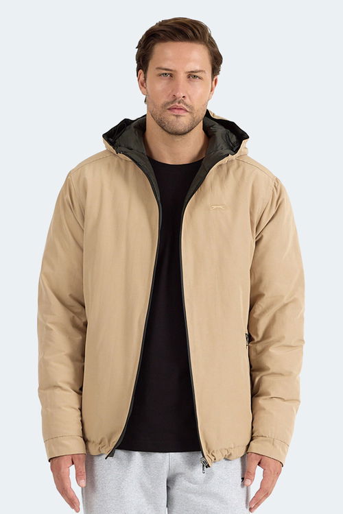 Slazenger BRELIS Erkek Çift Taraflı Bej Mont & Kaban Slazenger BRELIS Erkek Çift Taraflı Bej Mont & Kaban