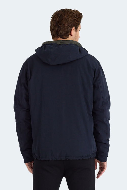 Slazenger BRELIS Erkek Çift Taraflı Lacivert Mont & Kaban Slazenger BRELIS Erkek Çift Taraflı Lacivert Mont & Kaban