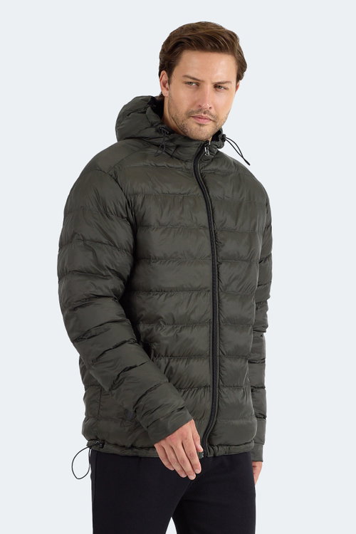 Slazenger BRELIS Erkek Çift Taraflı Lacivert Mont & Kaban