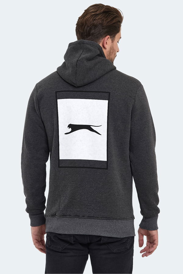 Slazenger BUSTER IN Erkek Antrasit Sweatshirt