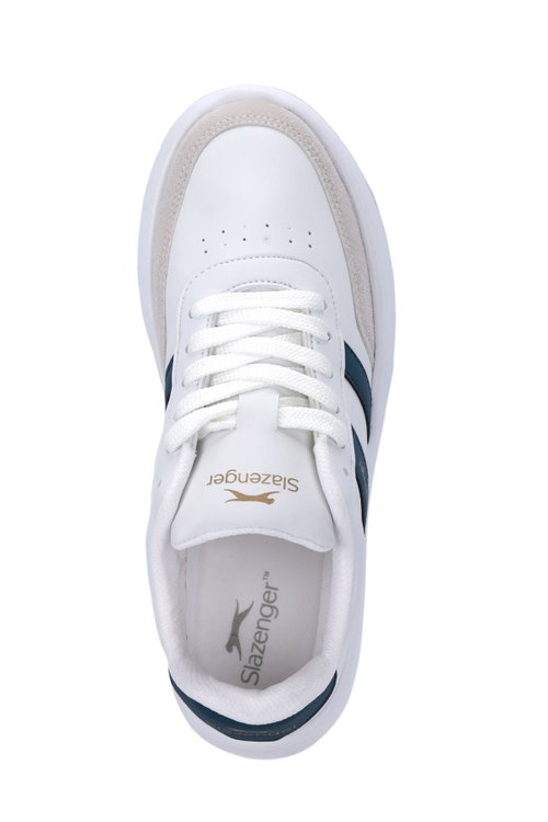 Slazenger CABELLO I Kadın Beyaz / Indigo Günlük Spor Ayakkabısı