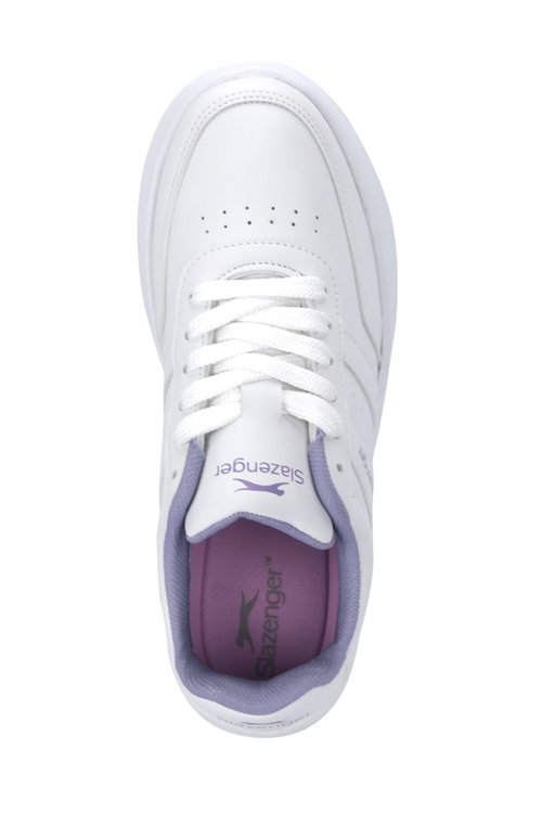 Slazenger CABELLO I Kadın Beyaz / Lila Günlük Spor Ayakkabısı