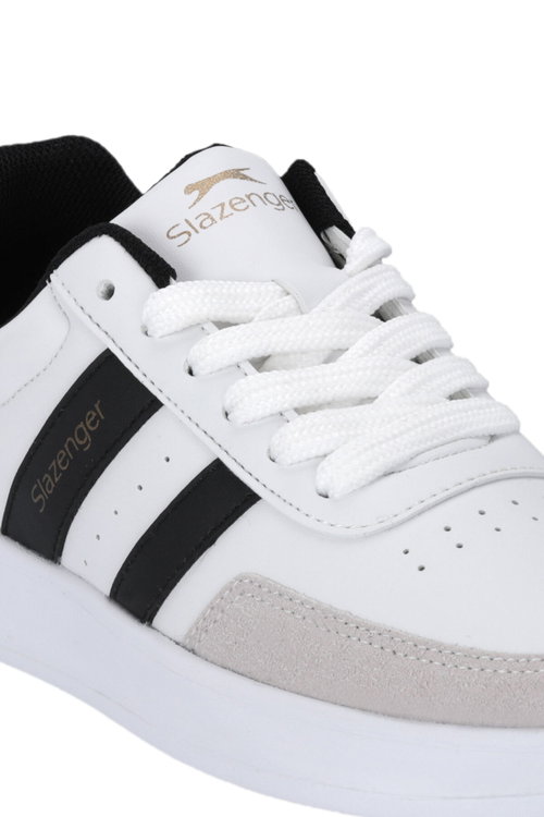 Slazenger CABELLO I Kadın Beyaz / Siyah Günlük Spor Ayakkabısı