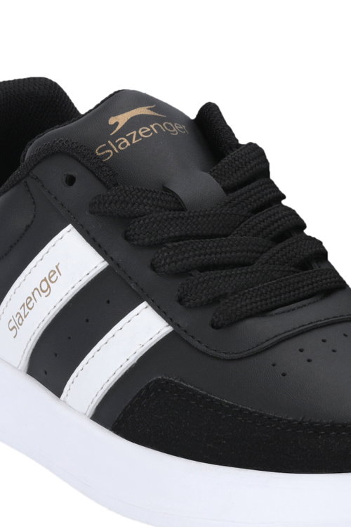 Slazenger CABELLO I Kadın Siyah / Beyaz Günlük Spor Ayakkabısı