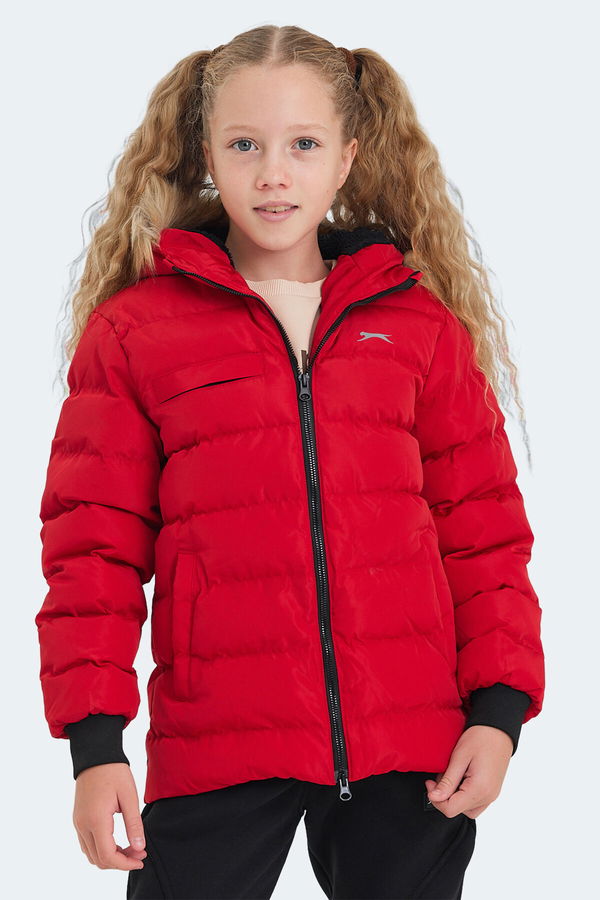 Slazenger CALISTO NEW Unisex Çocuk Mont & Kaban Kırmızı