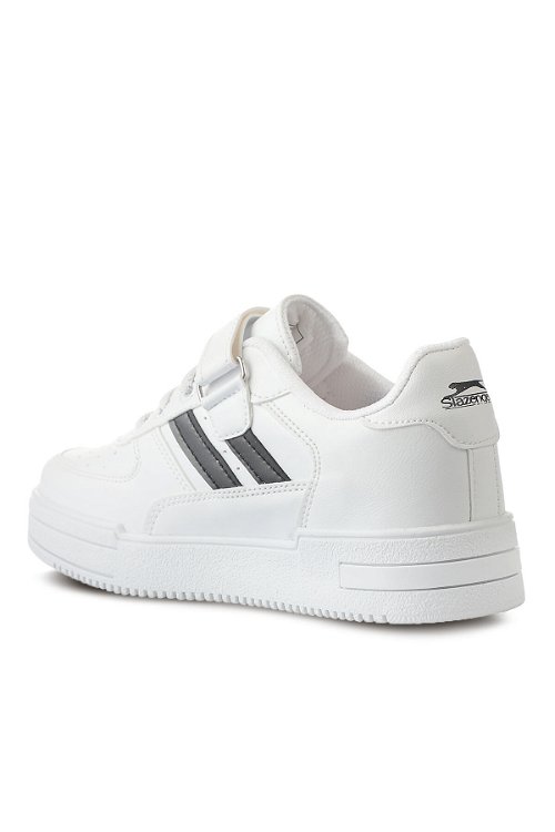 Slazenger CAMP Sneaker Erkek Çocuk Ayakkabı Beyaz / Siyah