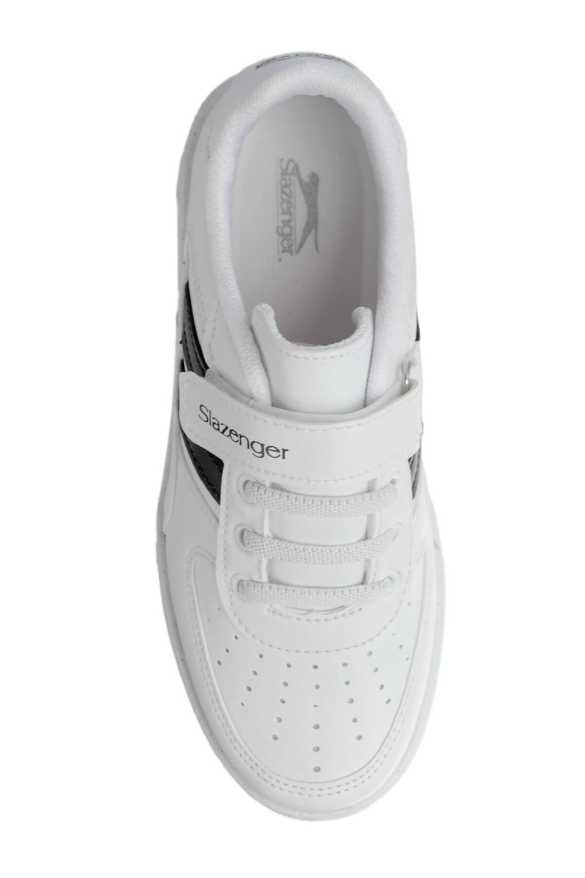 Slazenger CAMP Sneaker Erkek Çocuk Ayakkabı Beyaz / Siyah - Thumbnail