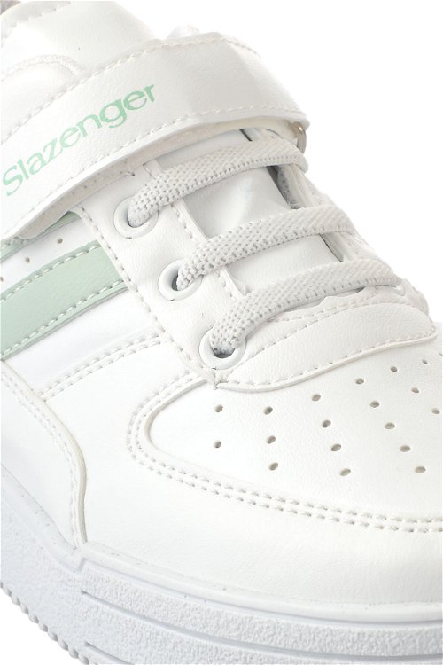 Slazenger CAMP Sneaker Erkek Çocuk Ayakkabı Beyaz / Yeşil