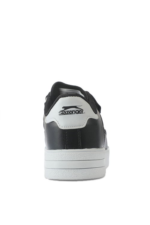 Slazenger CAMP I Erkek Çocuk Cırt Cırtlı Siyah / Beyaz Sneaker
