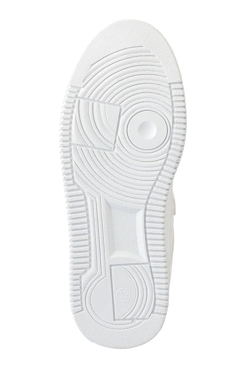 Slazenger CAMP I Erkek Çocuk Cırt Cırtlı Siyah / Beyaz Sneaker