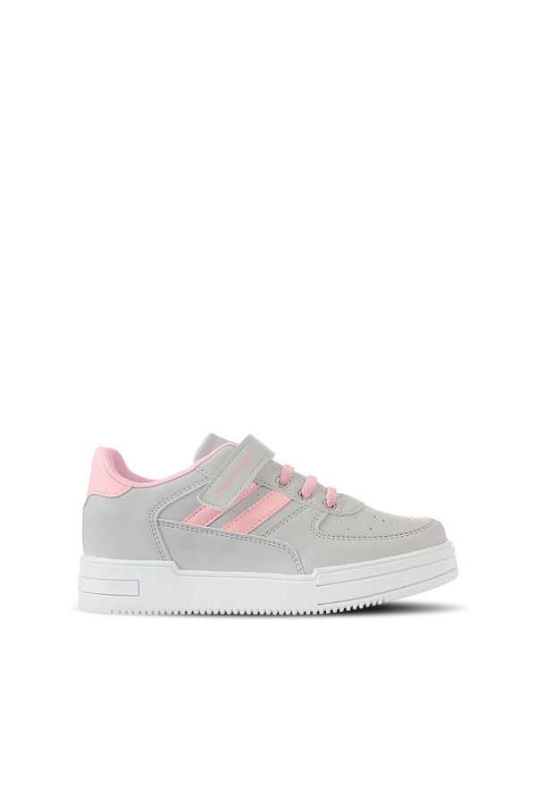 CAMP I Kız Çocuk Sneaker Ayakkabı Gri / Pembe