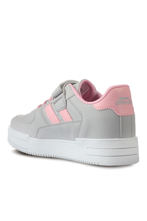 CAMP I Kız Çocuk Sneaker Ayakkabı Gri / Pembe