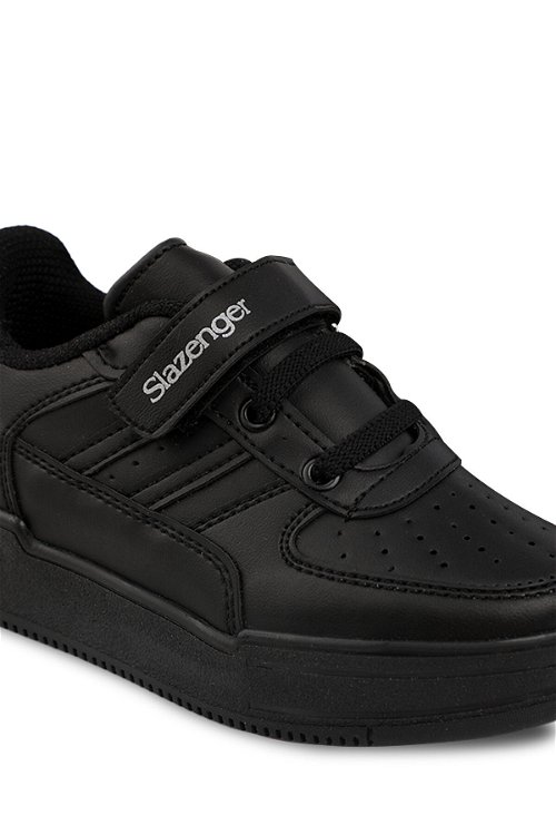 Slazenger CAMP Sneaker Unisex Çocuk Ayakkabı Siyah / Siyah