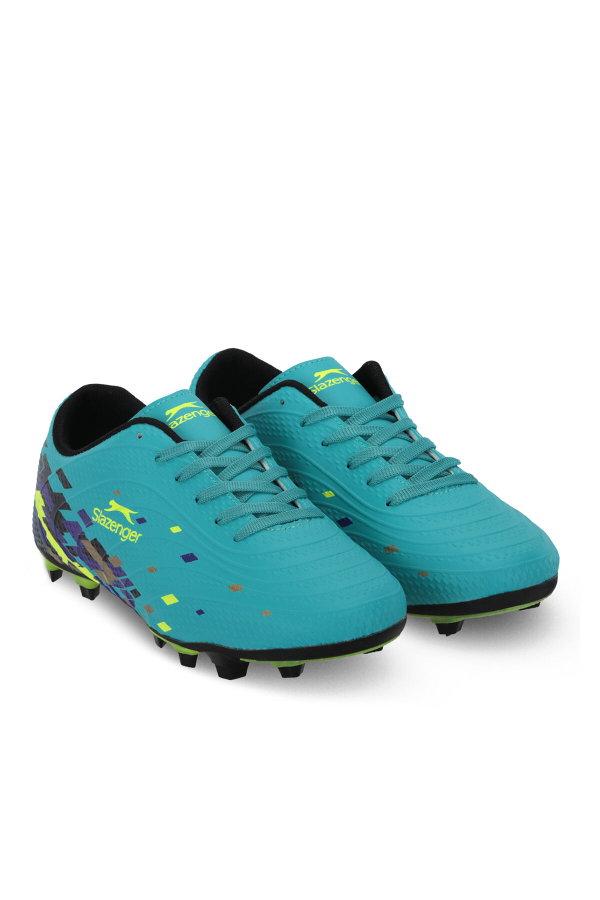 Slazenger CANARIA Erkek Çocuk Turkuaz Futbol Ayakkabısı