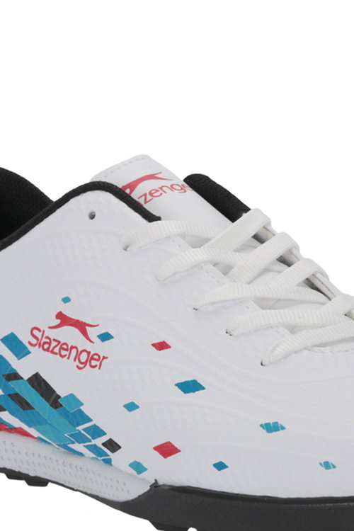 Slazenger CANARIA Erkek Halı Saha Beyaz Futbol Ayakkabısı