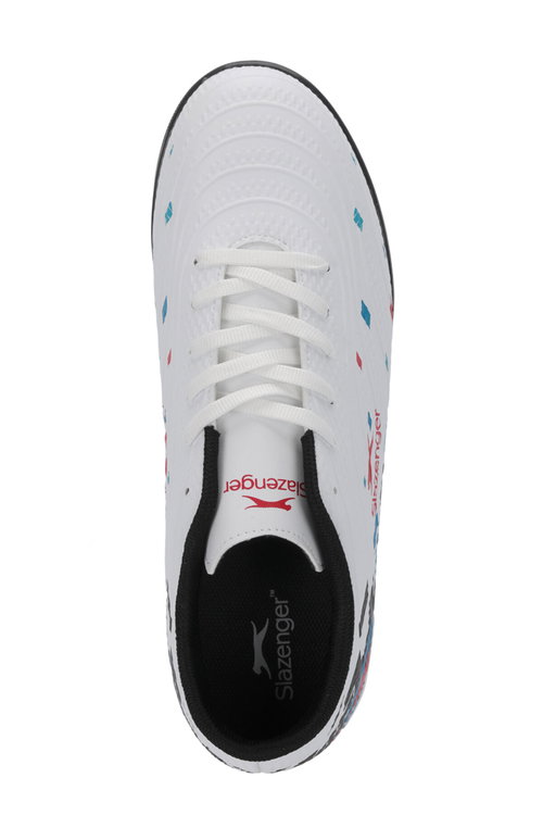 Slazenger CANARIA Erkek Halı Saha Beyaz Futbol Ayakkabısı