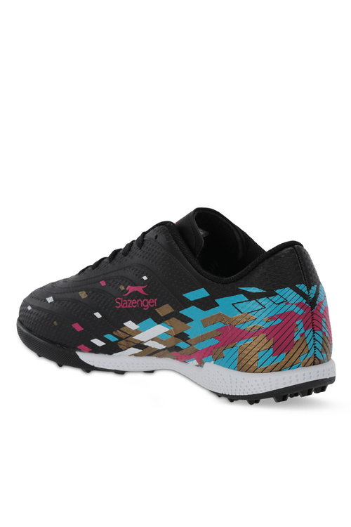 Slazenger CANARIA Erkek Halı Saha Siyah Futbol Ayakkabısı