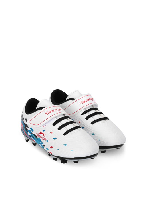 Slazenger CANARIA Unisex Çocuk Beyaz Futbol Ayakkabısı