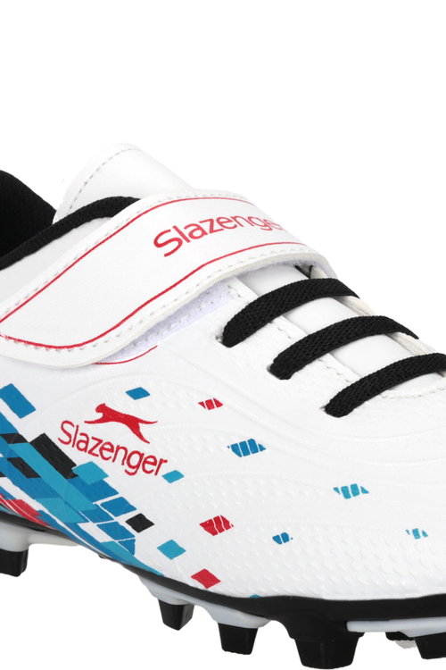 Slazenger CANARIA Unisex Çocuk Beyaz Futbol Ayakkabısı