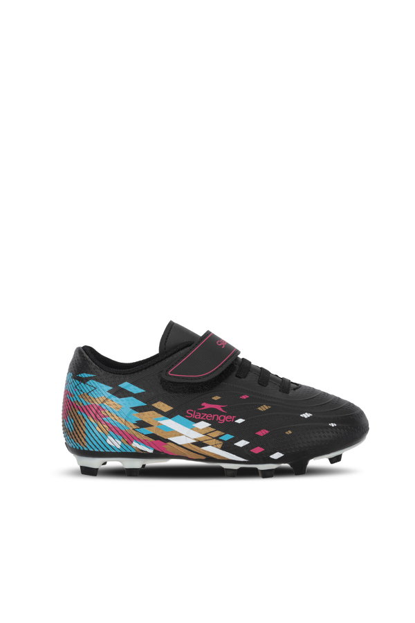 Slazenger CANARIA Unisex Çocuk Siyah Futbol Ayakkabısı