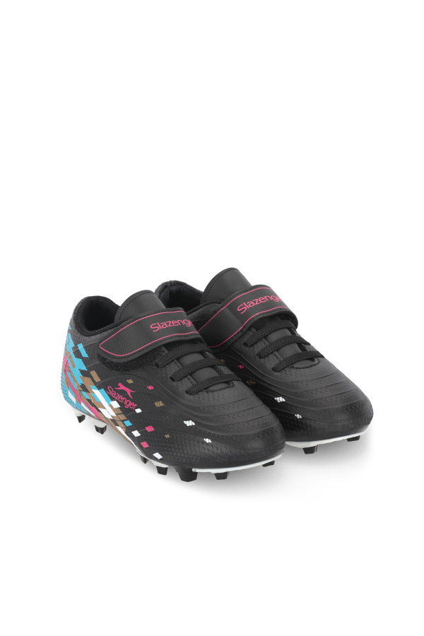 Slazenger CANARIA Unisex Çocuk Siyah Futbol Ayakkabısı