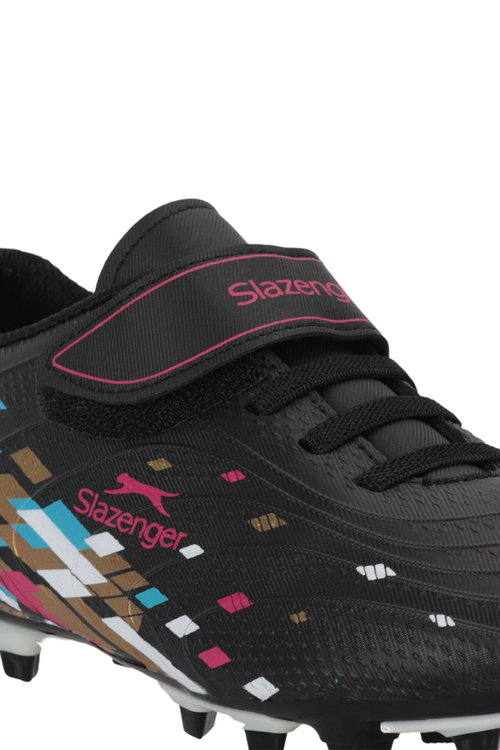 Slazenger CANARIA Unisex Çocuk Siyah Futbol Ayakkabısı