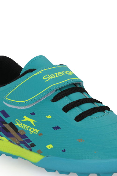 Slazenger CANARIA Unisex Çocuk Turkuaz Futbol Ayakkabısı