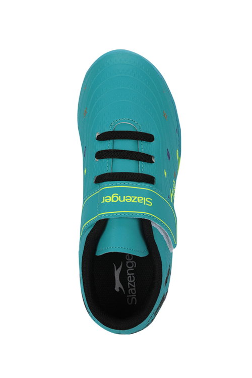 Slazenger CANARIA Unisex Çocuk Turkuaz Futbol Ayakkabısı
