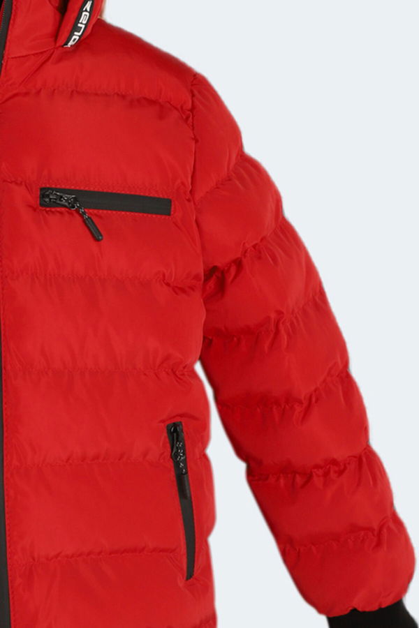 Slazenger CAPTAIN NEW IN Unisex Çocuk Mont & Kaban Kırmızı