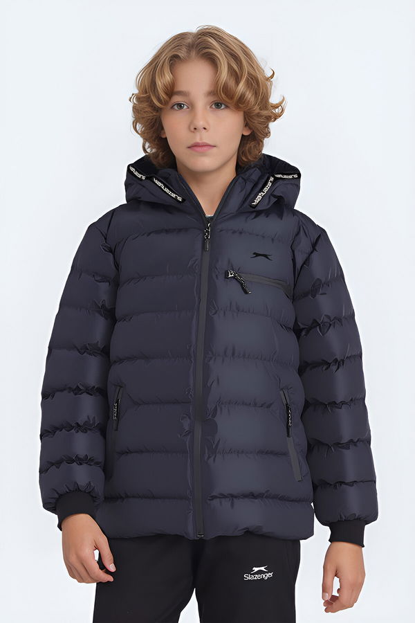 Slazenger CAPTAIN NEW IN Unisex Çocuk Mont & Kaban Lacivert