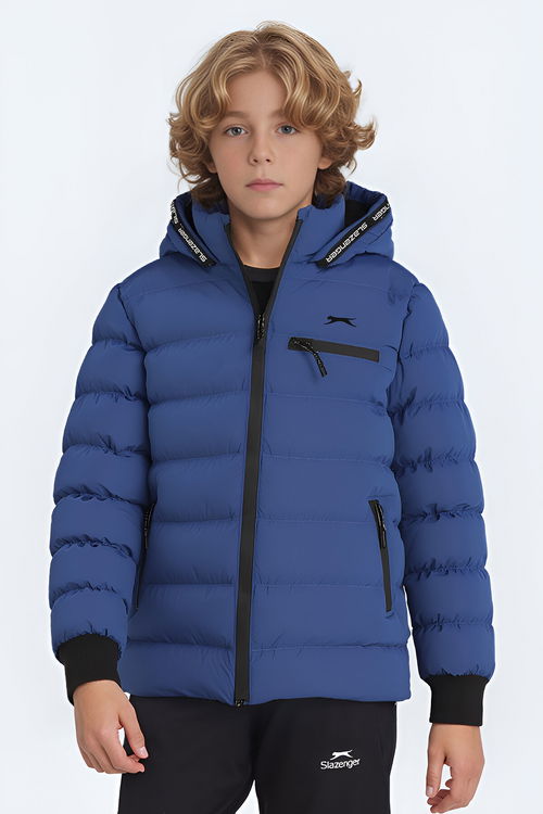 CAPTAIN NEW IN Unisex Çocuk Mont & Kaban Saks Mavi