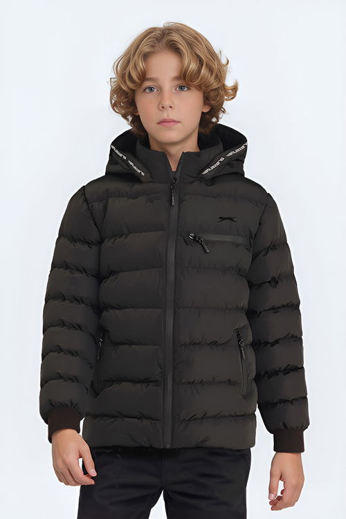 Slazenger CAPTAIN NEW IN Çocuk Siyah Mont & Kaban