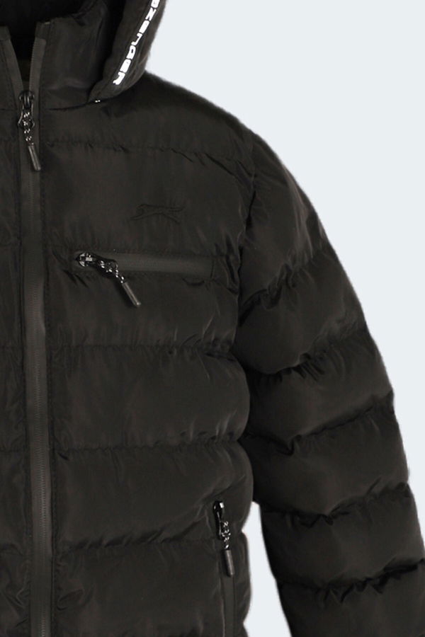 Slazenger CAPTAIN NEW IN Unisex Çocuk Mont & Kaban Siyah