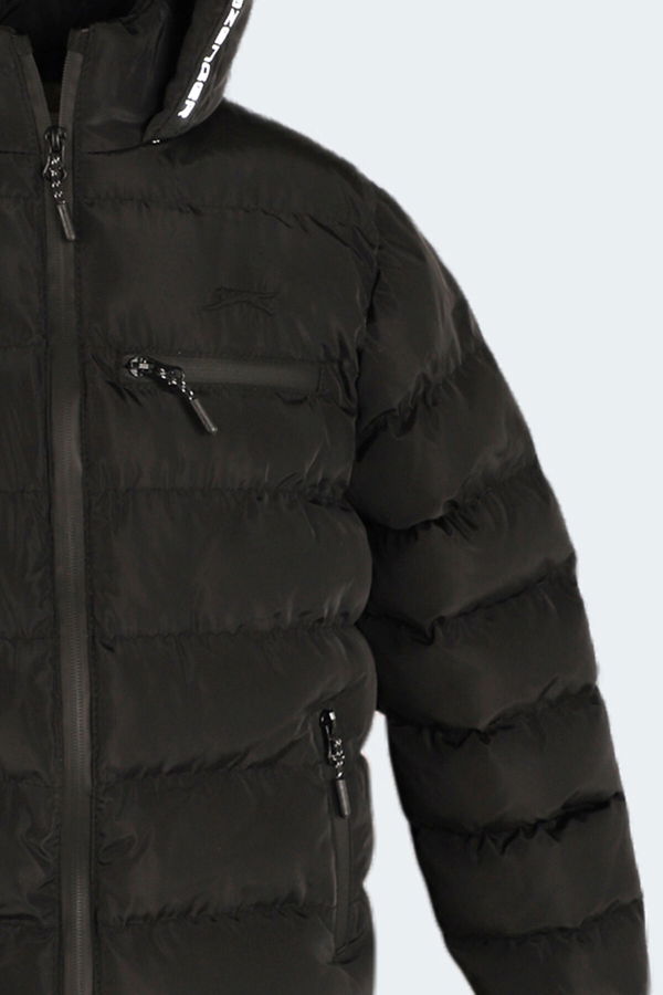 Slazenger CAPTAIN NEW IN Unisex Çocuk Mont & Kaban Siyah