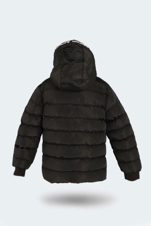 Slazenger CAPTAIN NEW Çocuk Siyah Mont & Kaban