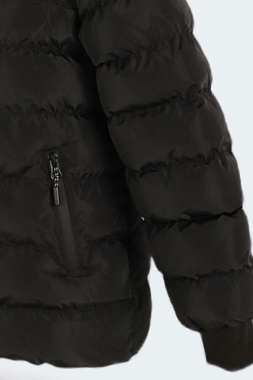 Slazenger CAPTAIN NEW Çocuk Siyah Mont & Kaban