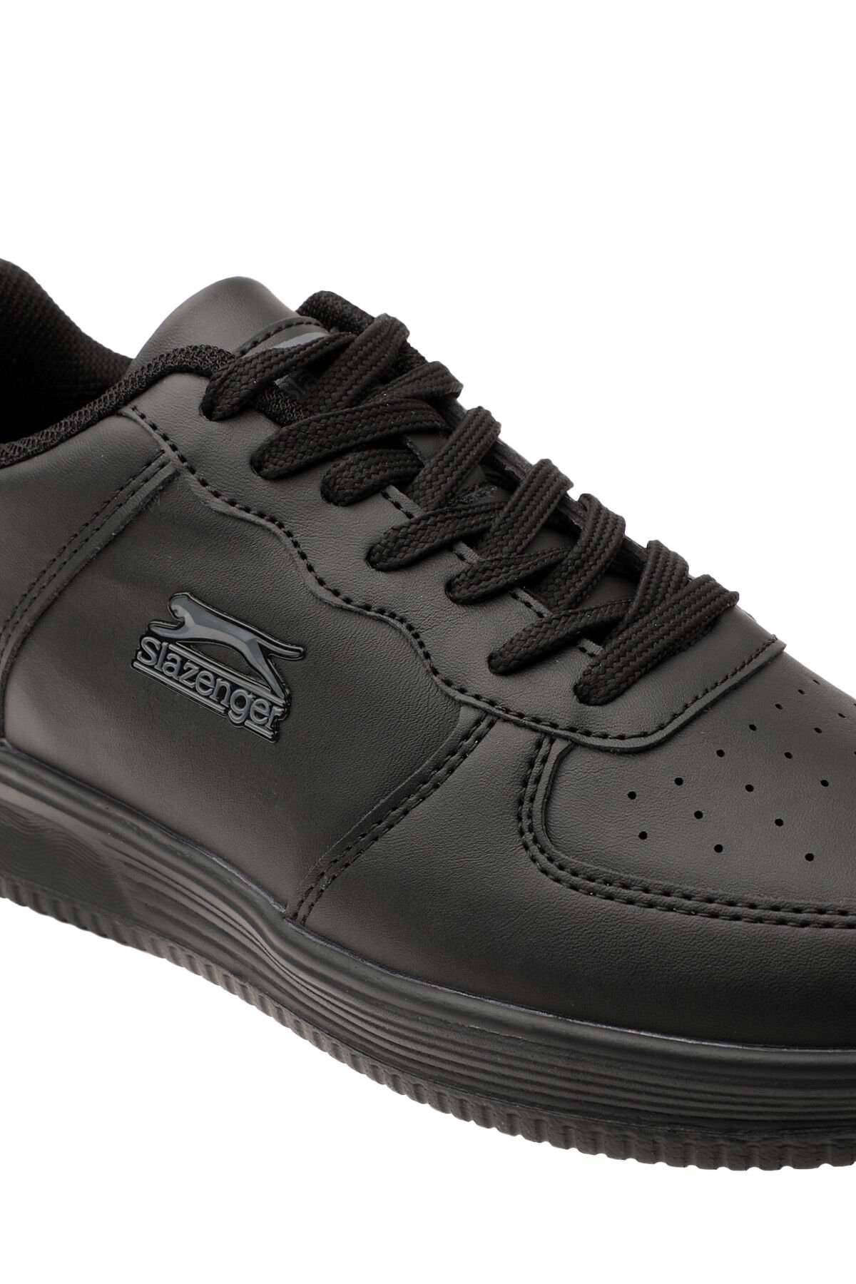 Slazenger CARBON Sneaker Kadın Ayakkabı Siyah / Siyah - Thumbnail