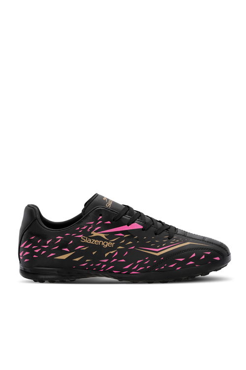 Slazenger CARRICK Unisex Halı Saha Siyah Futbol Ayakkabısı