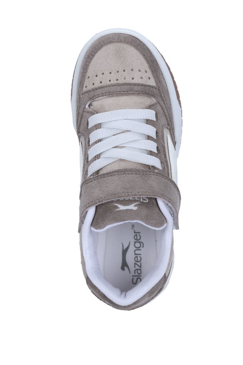 Slazenger CLASH I Unisex Çocuk Bej Süet Günlük Spor Ayakkabısı