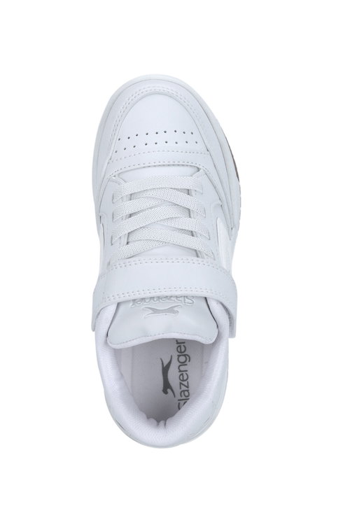 Slazenger CLASH I Unisex Çocuk Beyaz / Beyaz Günlük Spor Ayakkabısı