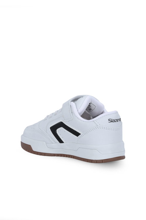 Slazenger CLASH I Unisex Çocuk Beyaz / Siyah Günlük Spor Ayakkabısı
