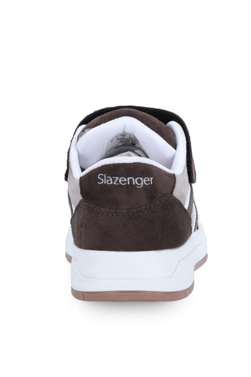 Slazenger CLASH I Unisex Çocuk Kahve Süet Günlük Spor Ayakkabısı