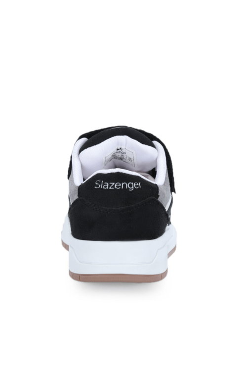 Slazenger CLASH I Unisex Çocuk Siyah Süet Günlük Spor Ayakkabısı