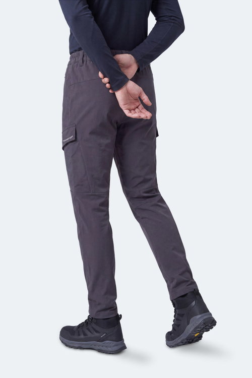 Slazenger CLIMAX I Erkek İçi Polarlı Rüzgar ve Su Geçirmez Softshell Antrasit Pantolon