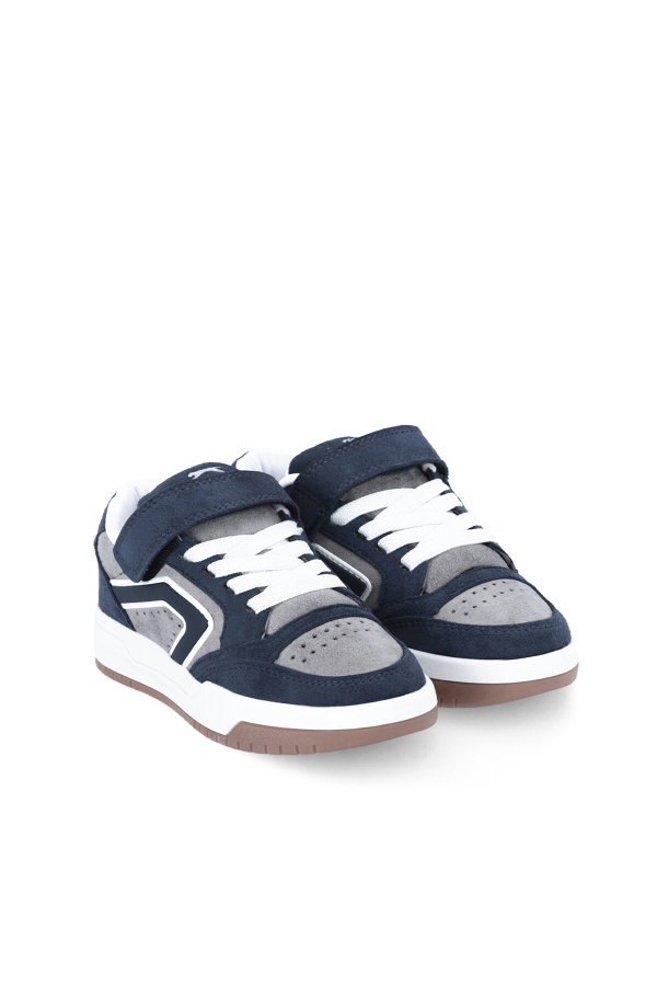 Slazenger COBRA F Unisex Çocuk Lacivert Süet Günlük Spor Ayakkabısı