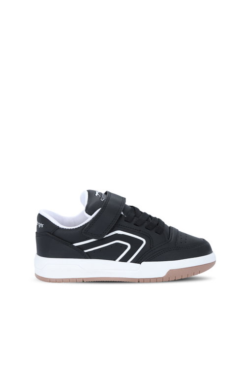 Slazenger COBRA F Unisex Çocuk Siyah / Beyaz Günlük Spor Ayakkabısı