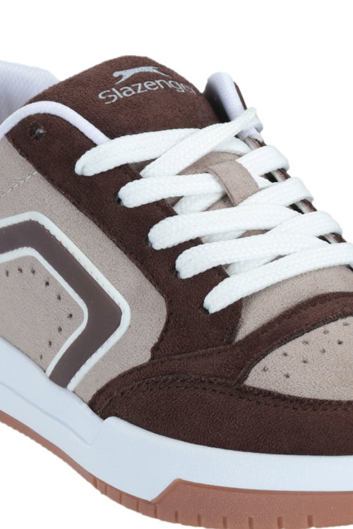 Slazenger COBRA G Kadın Kahve Süet Günlük Spor Ayakkabısı