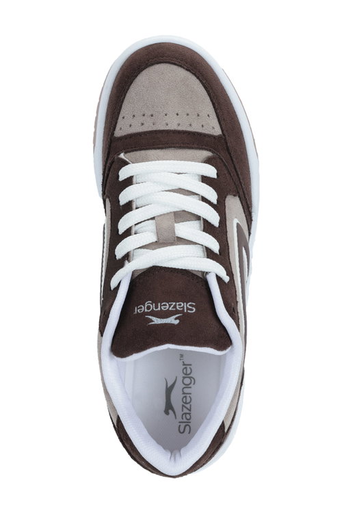 Slazenger COBRA G Kadın Kahve Süet Günlük Spor Ayakkabısı