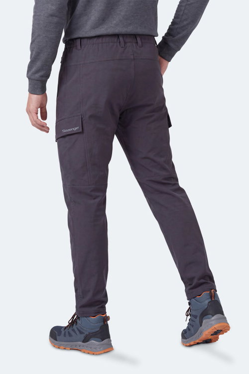 Slazenger COREVA Erkek İçi Polarlı Rüzgar ve Su Geçirmez Softshell Antrasit Pantolon