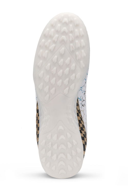 Slazenger CORNER Erkek Beyaz / Mavi Futbol Ayakkabısı